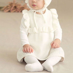 Estate piccolo bambino maglione vestito ragazza festa grazioso senza maniche in maglia Froks cotone abiti da <span class=keywords><strong>bambina</strong></span> <span class=keywords><strong>3</strong></span> <span class=keywords><strong>mesi</strong></span> - Product Image 1
