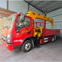 Camion-grue d'ingénierie pour l'installation de vannes et les travaux de conservation des eaux municipales