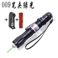 Lampe de lumière verte en aluminium de produit d'achat de JF, illumination puissante de laser de stylo rechargeable