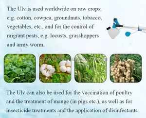 Máy phun sương Ulv-500 điện 5L có chức năng khóa nước máy phun sương lạnh ULV Máy phun sương lạnh ULV cho muỗi - Product Image 4