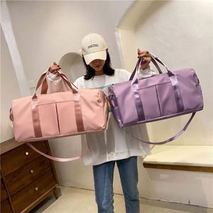 Baoding Baigou Luggage Bag Customizable Logo Duffle <b>Backpack</b> Waterproof <b>Large</b> Capacity Travel Bags Gym Bag for <b>Women</b> - Product Image 1