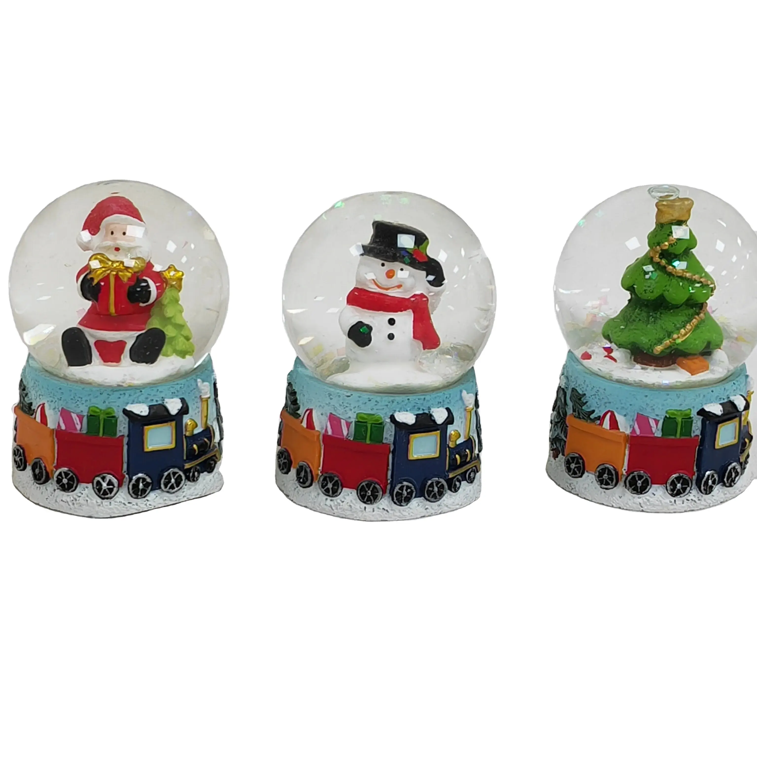 Boule à neige musicale de Noël-joue 8 chansons, y compris Jingle Bells et s'allume avec des couleurs LED changeantes