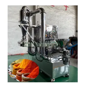 Mesin penggiling bubuk icine Herbal China, mesin rempah dan pembersih mudah dioperasikan