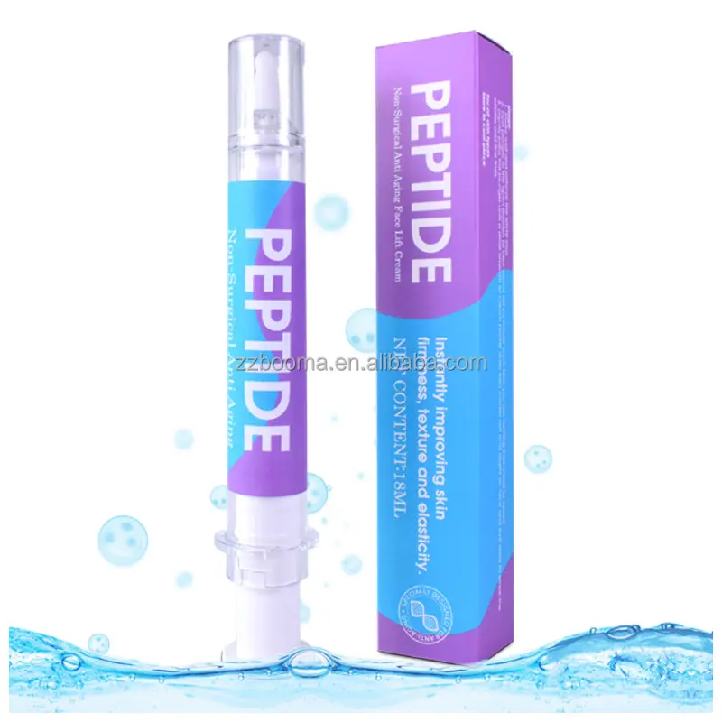 Private Label Instant Wrinkle Remover Eye Gel Anti Aging Firming Moisturizing Peptide Eye Cream