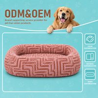 Lit pour chien orthopédique personnalisé en mousse à mémoire de forme avec housse en tissu rafraîchissant pour les acheteurs, importateurs et distributeurs de marques d'articles pour animaux de compagnie