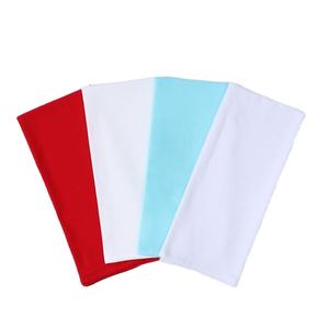 Saco de farinha toalhas, panos de prato 100% algodão, panos de prato em branco para uso de cozinha com estampa personalizada DIY (branco) - Product Image 1