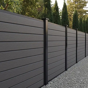 Valla de WPC, Madera Plástica, Moderna, para Jardín, Tablero de Pared Compuesto, Impermeable, Fácil de Limpiar - Product Image 1
