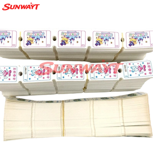 Factory Customized Redemption Lottery <b>Tickets</b> for <b>Arcade</b> Game Machines Multi Color Redemption <b>Tickets</b> - Product Image 6