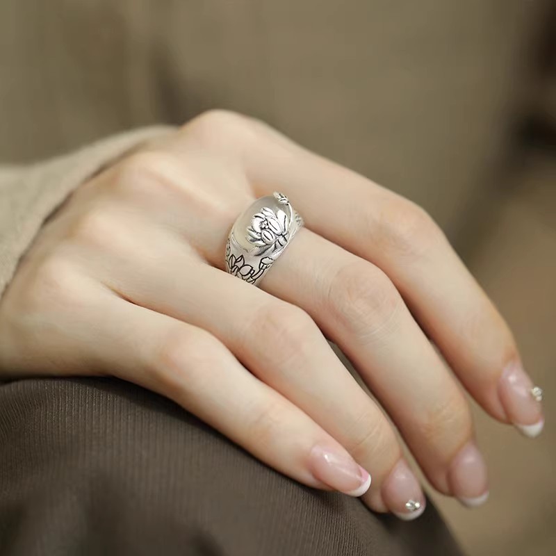 Anillo Multi Lotus - US 7 Abierto