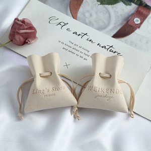 8x10cm Fabricant Personnalisé Petite Boutique Luxe Cadeau de Mariage Bijoux Emballage Sac Chaîne <span class=keywords><strong>Pochette</strong></span> - Product Image 2