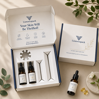 Boîte d'emballage personnalisée pour huiles essentielles, coffret cadeau pour huiles de soin corporel, boîte en carton ondulé FSC Lionwrapack