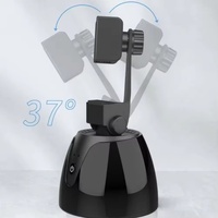 Support de téléphone rotatif à 360° avec suivi automatique intelligent pour prise de vue, perche à selfie et support de caméra de téléphone avec suivi de mouvement
