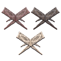 Support de livre portable durable en MDF Tailai pour le Coran, support de livre religieux, artisanat artisanal
