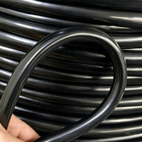 Cable Eléctrico Flexible de PVC con 5 Núcleos de Cobre RVV para Instrumentación, 5x4mm2, Negro