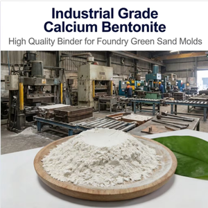 Polvere di Bentonite di Grado Industriale ad Alta Purezza all'Ingrosso per Miglioramento Terreni, Impermeabilizzazione Tunnel e Colata - Product Image 1