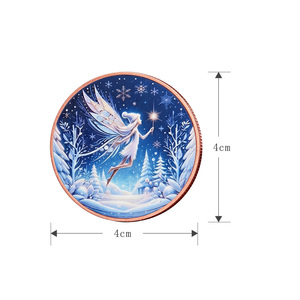 Articoli Regalo per Bambini: Monete in Rame da 1oz, Moneta Rotonda in Rame Puro .999 da 1 oz della Fata dei Denti, per Souvenir di Feste di Compleanno per Bambini - Product Image 4