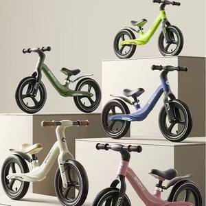 Vélo d'équilibre pour enfants, cadre en nylon de 14 pouces, design sportif sans chaîne, pour enfants de 1 à 6 ans - Product Image 3