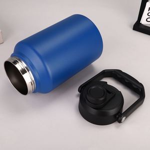 Customized 2-Liter Insulated Running Stainless Steel Beer Growler Handheld Thermal <b>Metal</b> Water Bottle for Camping Sublimation - Product Image 2