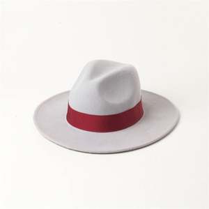 Sombrero Fedora de Lana Unisex X1255 Multicolor, Estilo Jazz, con Decoración de Tela de Lana Delicada para Uso en Exteriores - Product Image 2