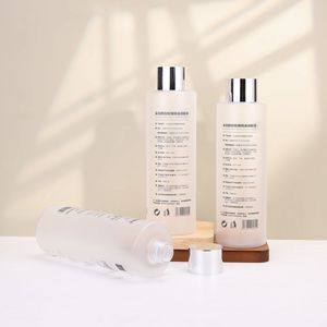 Botella de plástico para mascotas Hechengcheng de 500 ml, esmerilada, con hombros planos, para envasado de lociones, cosméticos y tónicos. - Product Image 1