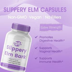 Cápsulas de Extracto de Corteza de Olmo Resbaladizo, Suplementos Herbales de Venta Caliente OEM ODM para la Salud Íntima de la Mujer - Product Image 4