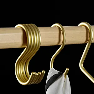 Wholesale fashion design triangle dress aluminum metal gold hanger hats socks pants scarf hanger hook