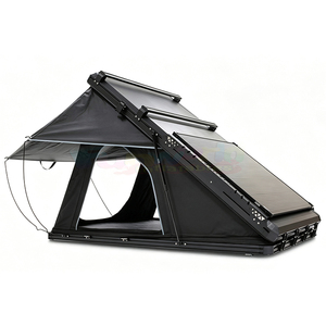 Carpa de Techo Rígida Triangular de Aleación de Aluminio para 4 Personas, Ligera e Impermeable, para SUV, 4 Estaciones - Product Image 3