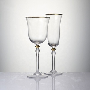 Bộ Ly Rượu Vành Vàng Thanh Lịch Giá Rẻ Bán Sỉ Mới 2023 - Product Image 4