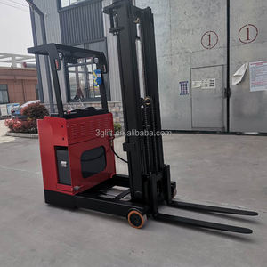 Carretilla elevadora de alcance eléctrico Capacidad de 1500kg Apilador de energía Tipo resistente - Product Image 1