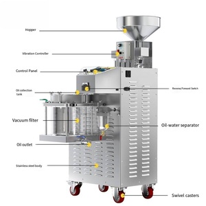 Professional Automatic Cold <b>Press</b> <b>Oil</b> <b>Press</b> Factory Direct Sales for Coconut Olive Peanut Soybean Walnut <b>Oil</b> Belt Filter System - Product Image 2