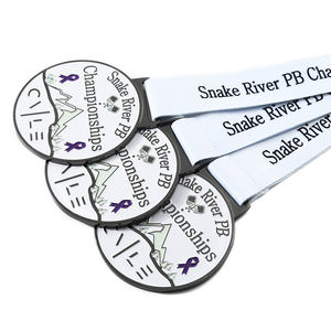 Medallas creativas personalizadas para adultos y niños, medalla de esmalte suave de Winner Sport Championship 1st Place, muestra gratis - Product Image 2