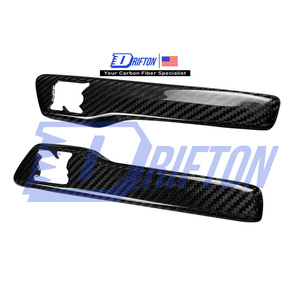 แผ่นบังโคลนรถสำหรับ Nissan GTR ฝาครอบโลโก้แต่ง R35ทำจากคาร์บอนไฟเบอร์แห้ง - Product Image 1