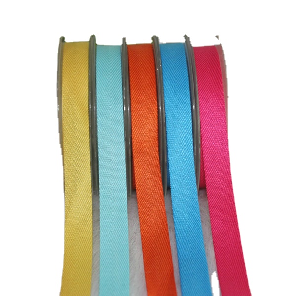 Лента из полиэстера и хлопка для одежды