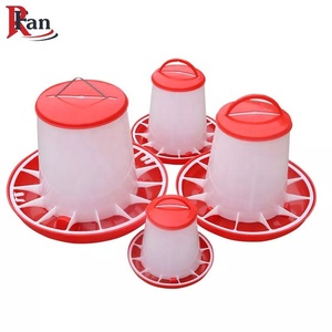Taşınabilir plastik broiler katman tavuk çiftliği otomatik besleme besleme sistemi parçaları aksesuarları tavuk civciv tava besleyici kova - Product Image 2