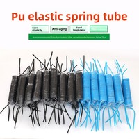 Tuyau spiralé télescopique en PU 10*65mm pour remorque, vente en gros fabricant, bonne élasticité, anti-explosion, anti-gel
