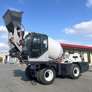 Bétonnières portables de bonne qualité Powston Philippines, prix de la bétonnière à tambour, bétonnière autochargeuse - Product Image 1