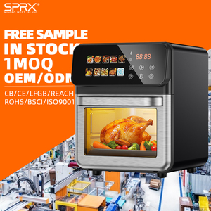 หม้อทอดไร้น้ำมัน 1350 วัตต์ ความจุขนาดใหญ่ 10 ลิตร หม้อทอดไร้น้ำมันแบบ OEM <span class=keywords><strong>ทำ</strong></span>จากสแตนเลส ไม่ใช้น้ำมัน หม้อทอดไฟฟ้า - Product Image 1