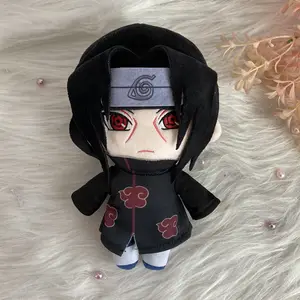 Brinquedo de boneca de pelúcia anime Narutos Uchiha Itachi Kakashi desenho animado 20 CM