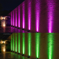 Projecteurs sans fil à batterie Marslite 6x18W, Smartbat DJ Uplightsing, projecteurs LED sans fil pour discothèque, mariage, fête