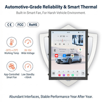 Système multimédia universel 2 Din Android Auto Carplay LODARK SL32 9,7 pouces, autoradio stéréo DSP GPS RGB, écran QLED