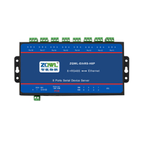 Serveur Série Alimenté par PoE |   Convertisseur RS485 vers Ethernet 8 ports |   Passerelle Modbus TCP/RTU |   DC 9-36V |   Montage sur rail DIN