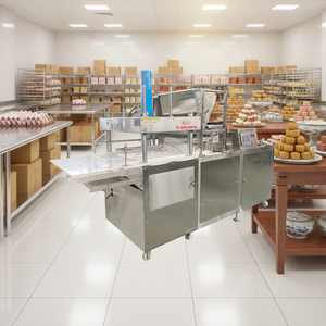 Machine multifonctionnelle QDMECH pour la transformation alimentaire : machine à gâteaux aux haricots verts, machine à fabriquer des cubes <span class=keywords><strong>de</strong></span> sucre, machine à briquettes, machine à former des pâtisseries - Product Image 1