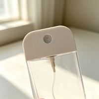 Flacons de parfum carrés transparents en PETG, emballage cosmétique écologique, flacon vide pour sérum visage, flacon pulvérisateur recyclable