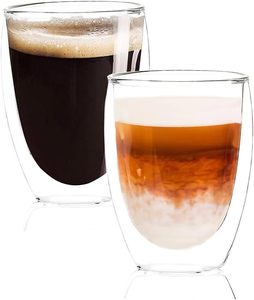 Vaso Térmico de Doble Pared Resistente al Frío y al Calor de 8.5oz 250ml, Taza para Café, Té, Latte, Cappuccino - Product Image 1