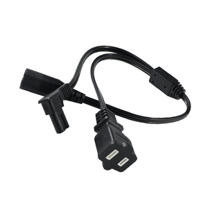 2 في 1 نيما 5-15r إلى إيك C7 الشكل 8 موصل و إيك C8 كابل سلك الطاقة أس - Product Image 4