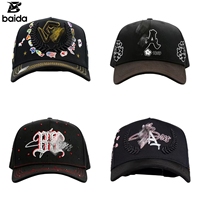 Nueva Gorra de Béisbol G5 de 5 Paneles Curvos, Estilo Deportivo Urbano de Lujo, con Pedrería, Bordado 3D y Chip Integrado, Entrega Rápida