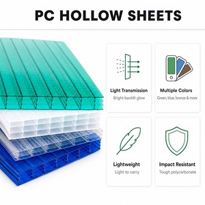 Panneau de revêtement mural lumineux en polycarbonate léger et coloré <span class=keywords><strong>pour</strong></span> affichage intérieur - Product Image 6