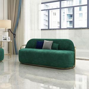 <span class=keywords><strong>Fauteuil</strong></span> en tissu minimaliste nordique avec dossier pour salon, chambre et appartement – Chaise d'appoint - Product Image 1