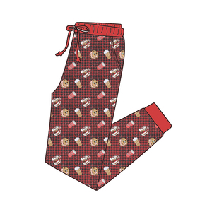 Pantaloni Jogger con Elastico in Vita per Adulti <span class=keywords><strong>Joggers</strong></span> in Bambù Abbigliamento Boutique per Ragazze Pantaloni con Cordoncini - Product Image 1