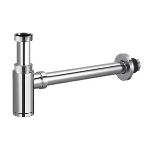 Sifone <span class=keywords><strong>a</strong></span> bottiglia moderno europeo G 1 1/4'' in ottone per <span class=keywords><strong>scarico</strong></span> <span class=keywords><strong>lavabo</strong></span>, tubo di <span class=keywords><strong>scarico</strong></span> <span class=keywords><strong>a</strong></span> parete per <span class=keywords><strong>lavabo</strong></span> <span class=keywords><strong>bagno</strong></span> con sifone <span class=keywords><strong>a</strong></span> bottiglia - Product Image 3